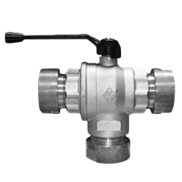 3T3100/3L3200 Series 3-Way Brass Ball Valves